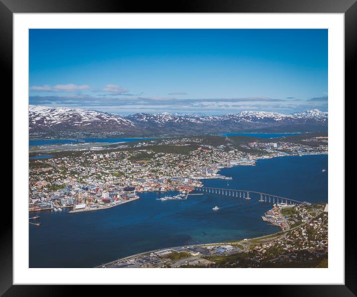 Tromsø, the Paris of the north Framed Mounted Print by Hamperium Photography