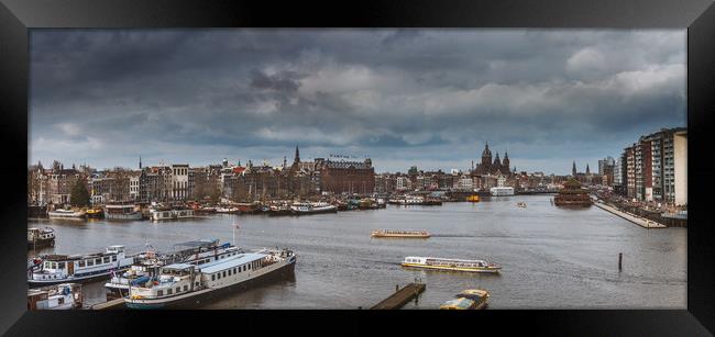 City of Amsterdam Framed Print by Hamperium Photography