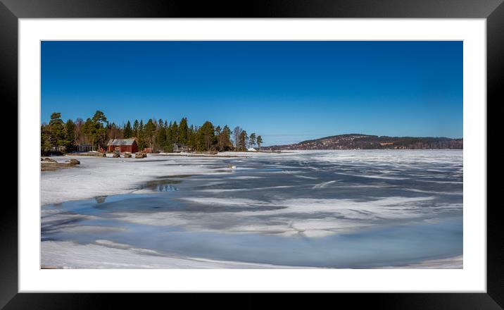 last ice of the year Framed Mounted Print by Hamperium Photography