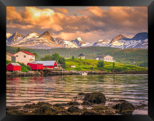 Salstraumen Bodø Norway Framed Print by Hamperium Photography