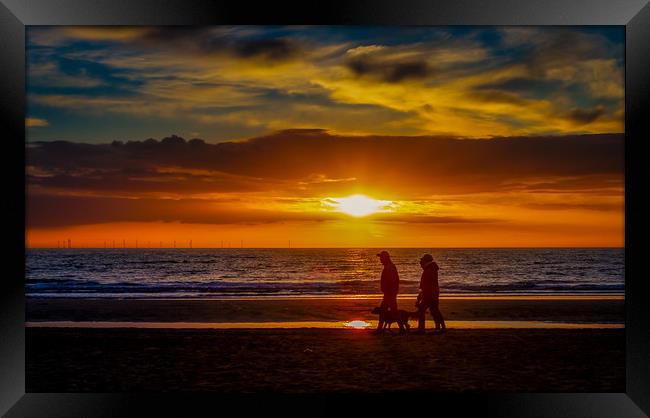 Dutch sunset Framed Print by Hamperium Photography