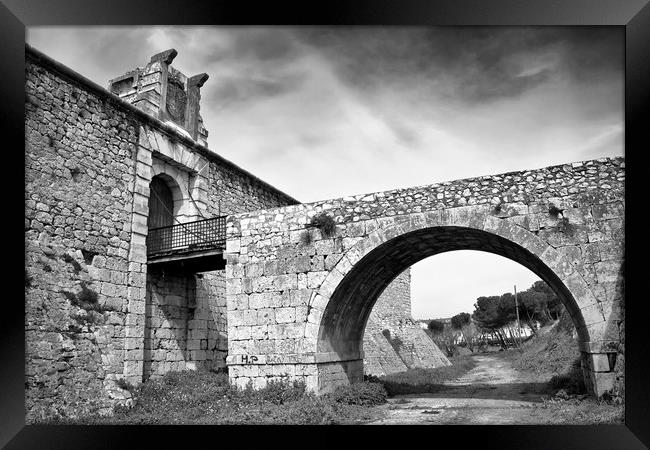 Castle of Chinchon, Spain Framed Print by Igor Krylov