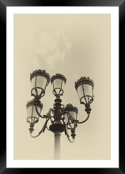 Street lamps Framed Mounted Print by Igor Krylov
