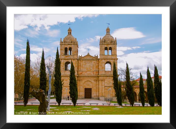 Iglesia of Santiago Framed Mounted Print by Igor Krylov