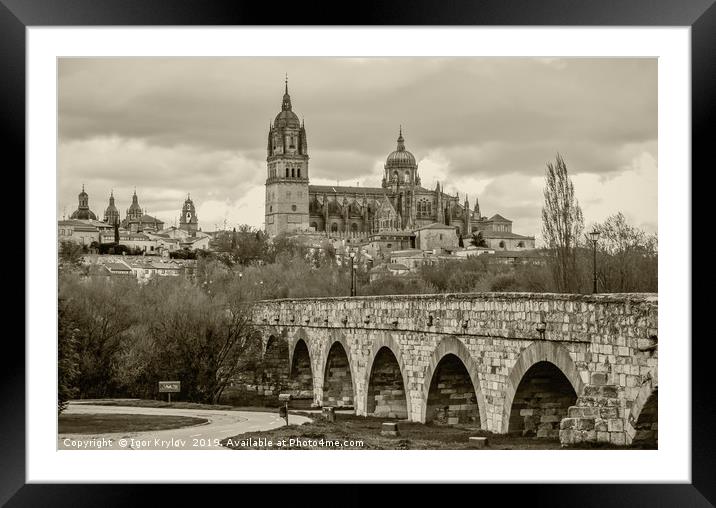 View on Cathedral Framed Mounted Print by Igor Krylov