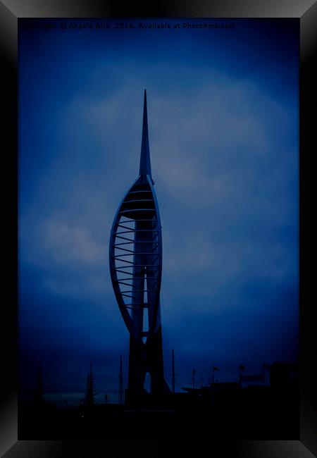 Spinnaker  Framed Print by Angela Aird