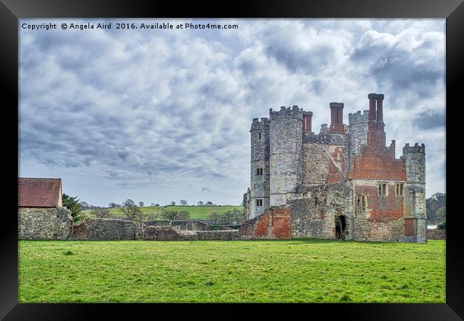 The Abbey Framed Print by Angela Aird