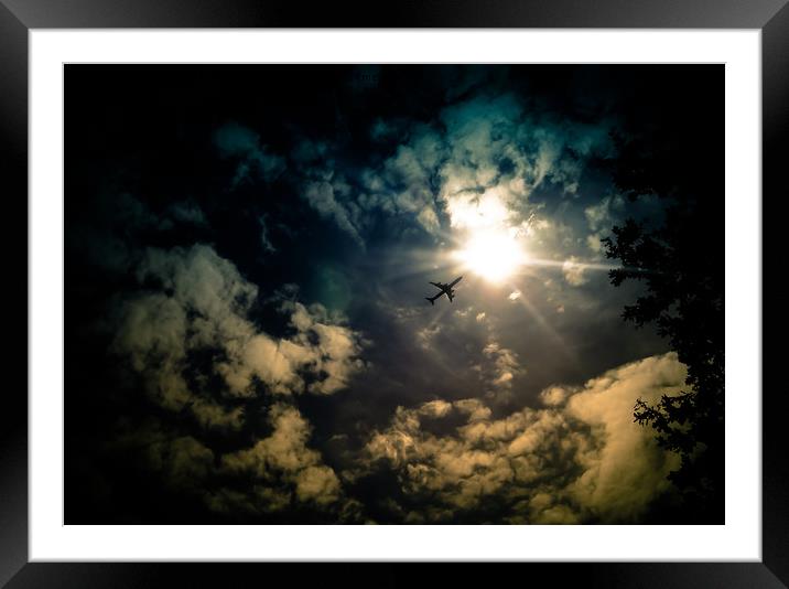 Dramatic. Framed Mounted Print by Angela Aird