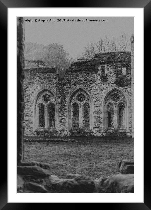  The Arches. Framed Mounted Print by Angela Aird