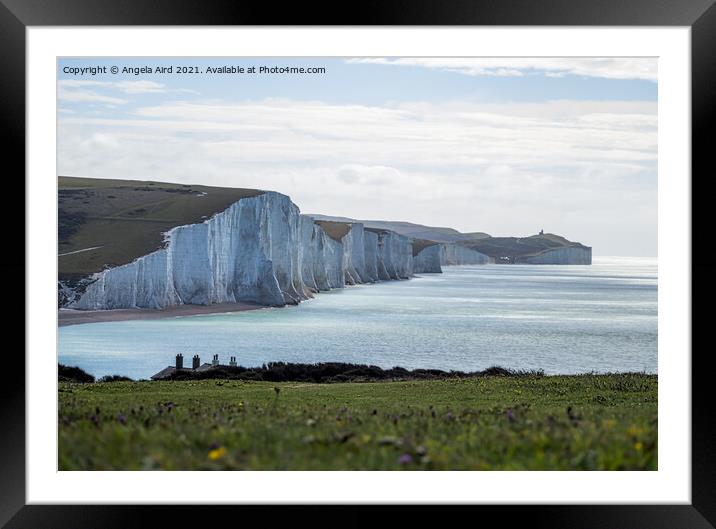 Seven Sisters. Framed Mounted Print by Angela Aird