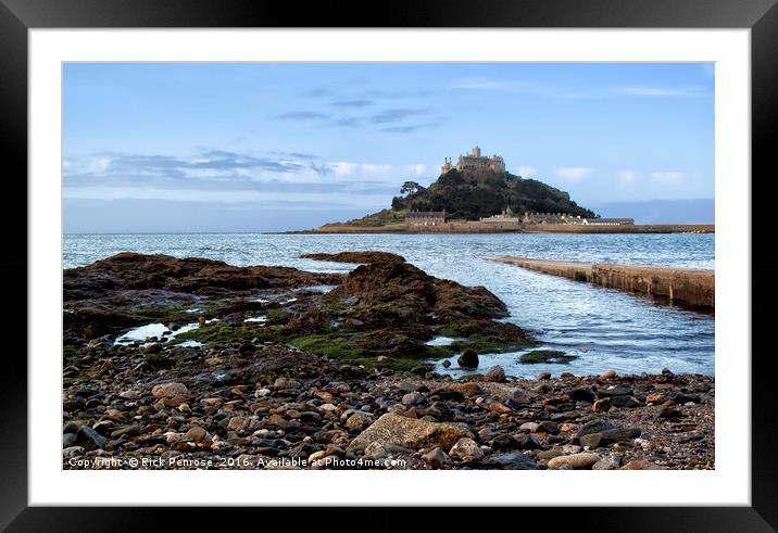 From The Beach Framed Mounted Print by Rick Penrose