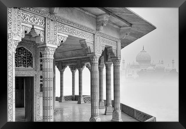 The Taj Mahal Framed Print by Thomas Herzog