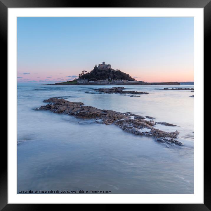 St Michael's Mount, Cornwall Framed Mounted Print by Tim Woolcock