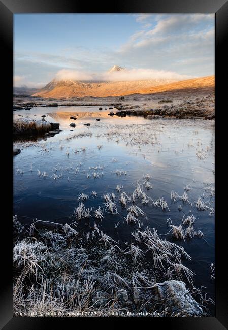 Blackmount Sunrise Framed Print by Mark Greenwood