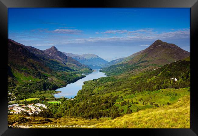 Serenity of Loch Leven Framed Print by Mark Greenwood