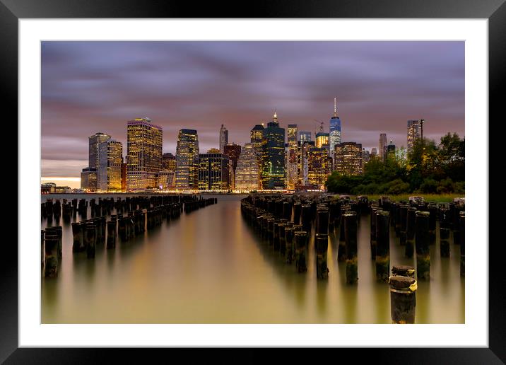 City Of Light Framed Mounted Print by Parrish Colman