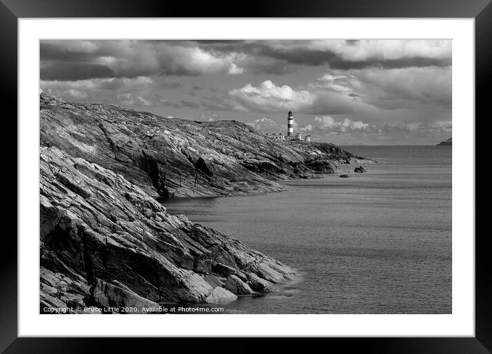Eilean Glas Lighthouse Framed Mounted Print by Bruce Little