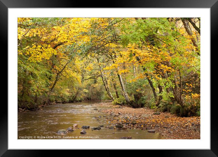 Autumnal Dartmoor Framed Mounted Print by Bruce Little
