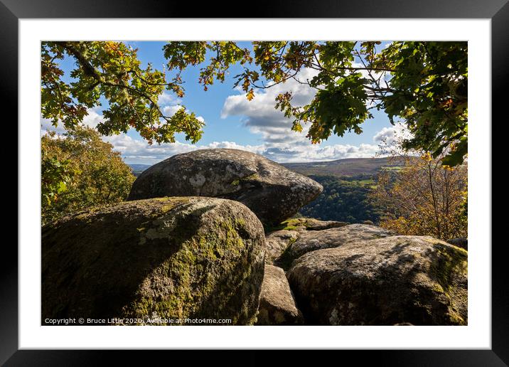 Harton Chest Dartmoor Framed Mounted Print by Bruce Little