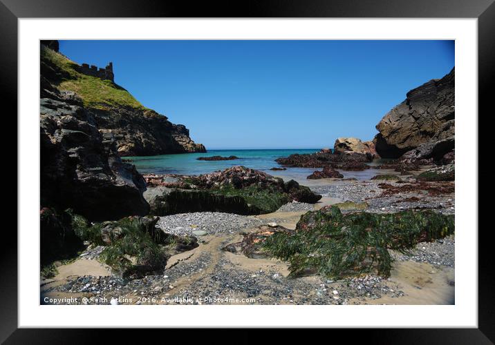 Cornwall Framed Mounted Print by Keith Atkins