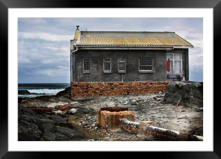 Old House Robben Island Framed Mounted Print by Karl Daniels