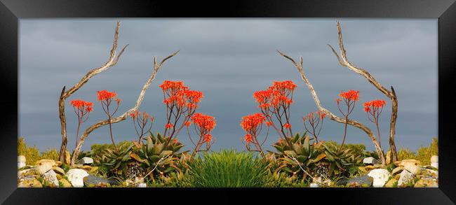 Perfect Double Framed Print by Karl Daniels