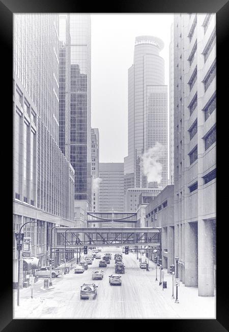 Single Digit City Framed Print by Jim Hughes