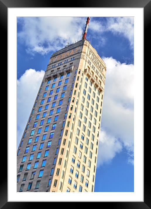 Foshay Tower, Minneapolis Framed Mounted Print by Jim Hughes