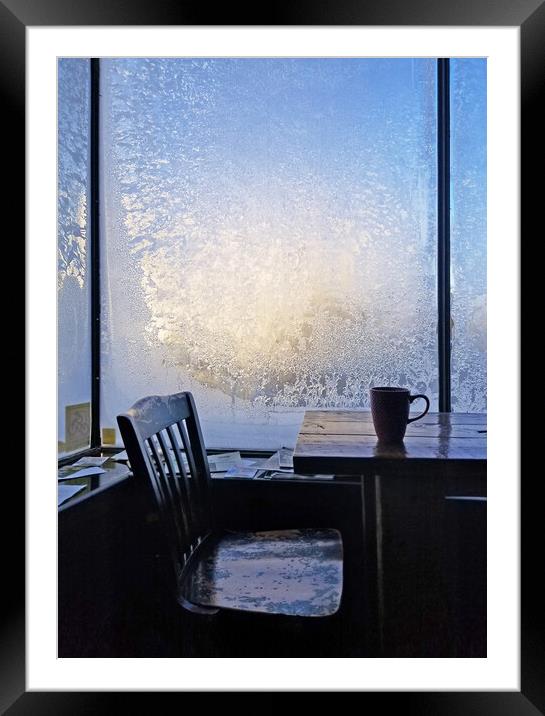 Sub Zero At the Coffee Shop Framed Mounted Print by Jim Hughes
