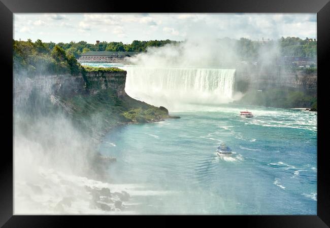 Horseshoe Falls at Niagara Framed Print by Jim Hughes