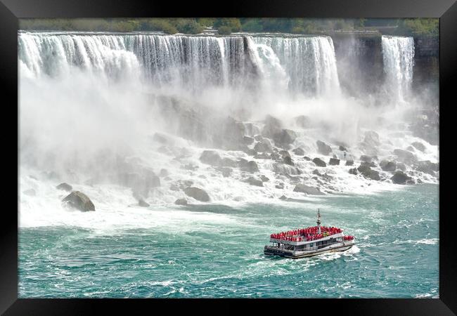 American Falls, Niagara Framed Print by Jim Hughes