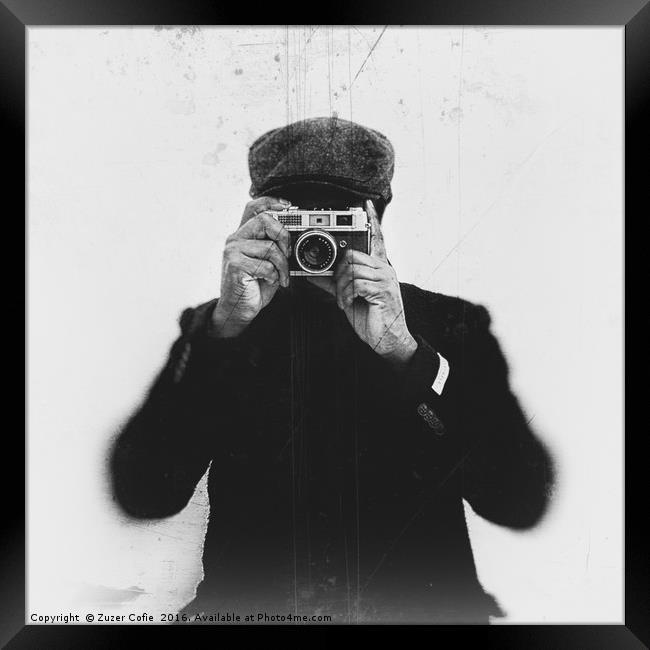 The Photographer Framed Print by Zuzer Cofie