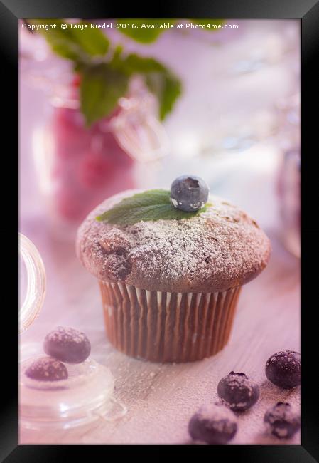 Sweet Muffin Framed Print by Tanja Riedel