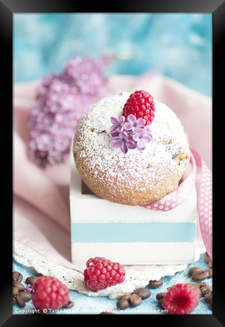 Candy Muffin Framed Print by Tanja Riedel