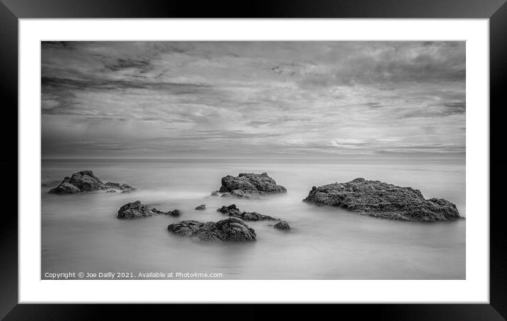 Long Exposure Seascape Framed Mounted Print by Joe Dailly