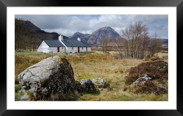 Majestic Views of Black Rock Cottage Framed Mounted Print by Joe Dailly