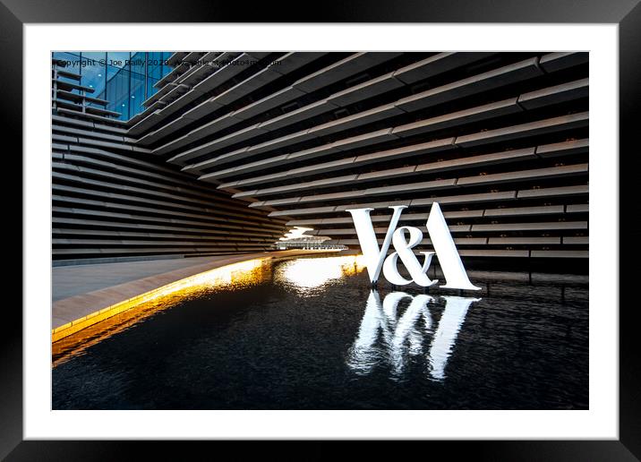 The Majestic V&A Museum in Dundee Framed Mounted Print by Joe Dailly