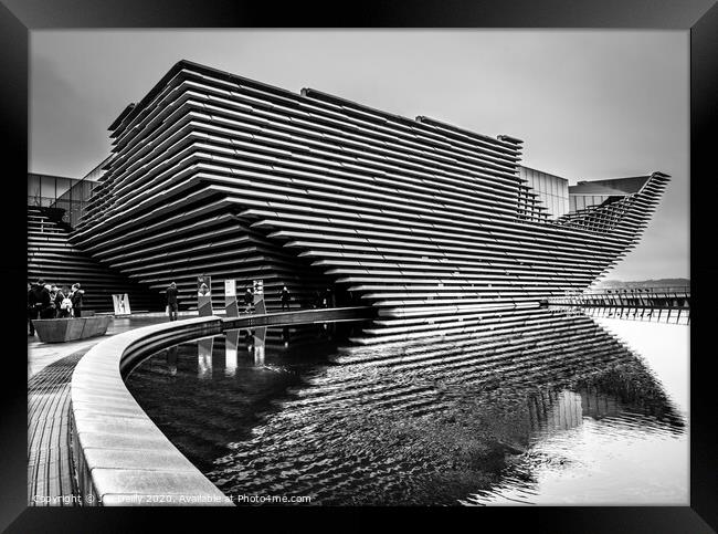 The V & A Museum in Dundee Framed Print by Joe Dailly