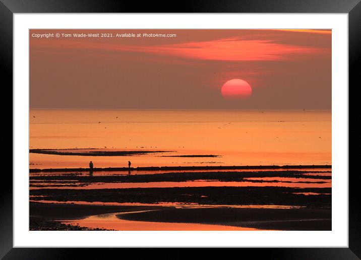 Fleetwood Sunset Framed Mounted Print by Tom Wade-West