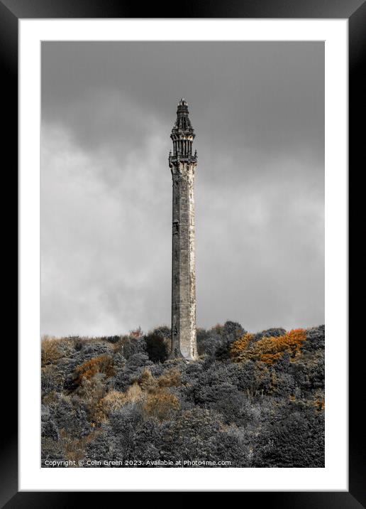 Wainhouse Tower Framed Mounted Print by Colin Green