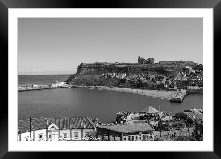 Whitby Framed Mounted Print by Colin Green