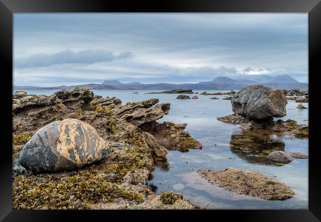 Udrigle Coast Framed Print by Chris Rafferty