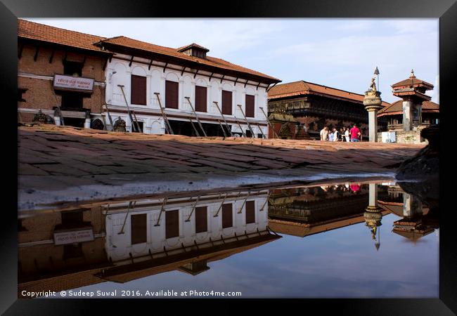 Beautiful Bhaktapur Framed Print by Sudeep Suwal