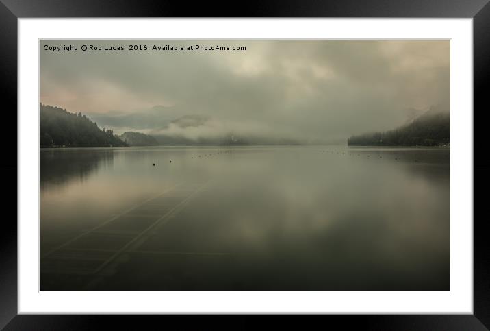 "Ethereal Serenity" Framed Mounted Print by Rob Lucas