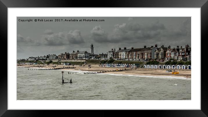 Southwold  Framed Mounted Print by Rob Lucas