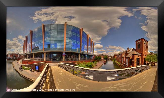 Utilita Arena Birmingham Framed Print by Catchavista 