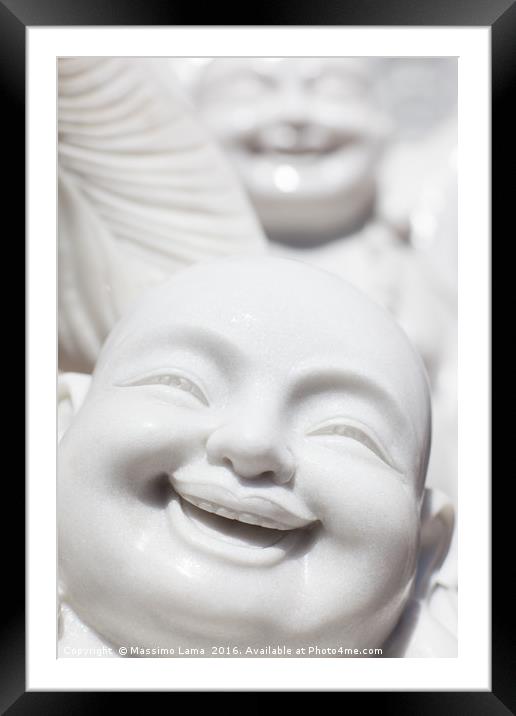 Buddha art Framed Mounted Print by Massimo Lama