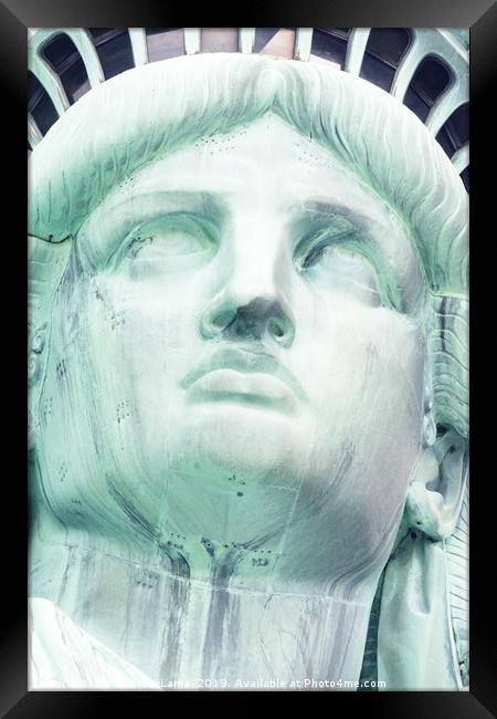 Statue of liberty Framed Print by Massimo Lama
