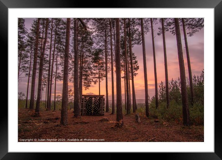 Sunrise at Farnham Heath  Framed Mounted Print by Julian Paynter