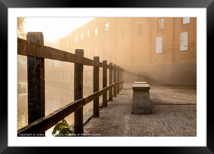 Farnham at Dawn  Framed Mounted Print by Julian Paynter